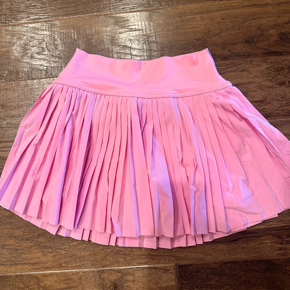 AERIE Pink Pleated Skort